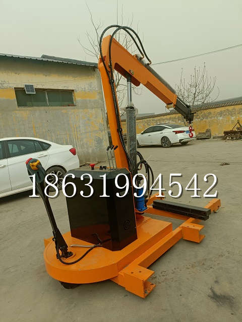 庄河市自卸车厢随车吊 自制轮式四不像起重机 四驱平板吊 5吨 贵盛